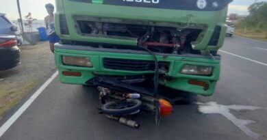 Driver sang motorsiklo patay sang nabungguan sang 10-wheeler truck sa Dumangas