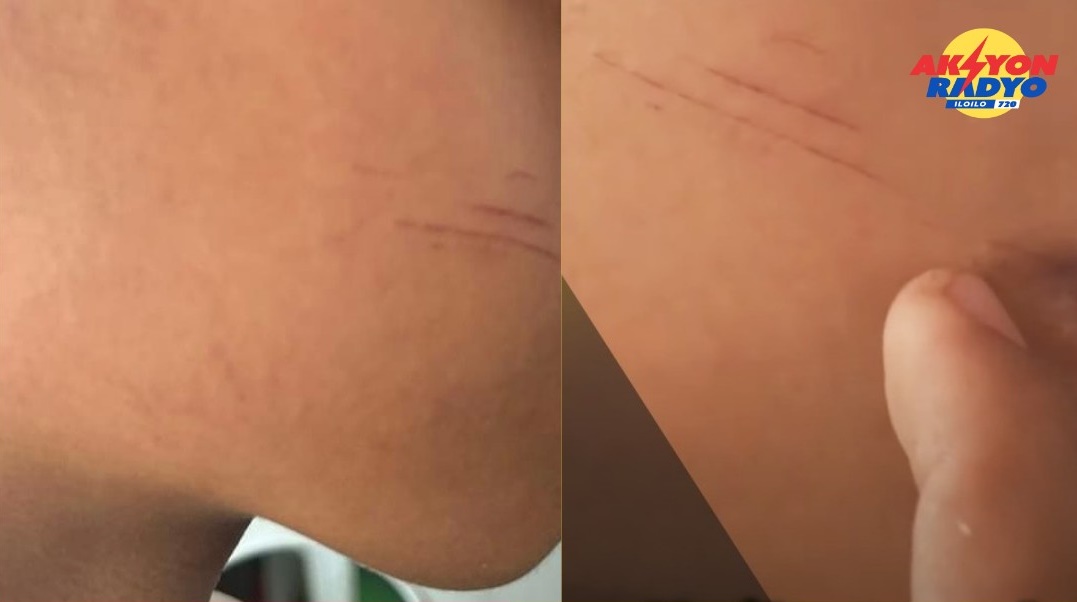 Estudyante nagreklamo nga ginbagnusan sang maestro sang na-usap na nga bubble gum sa Santa Barbara, Iloilo