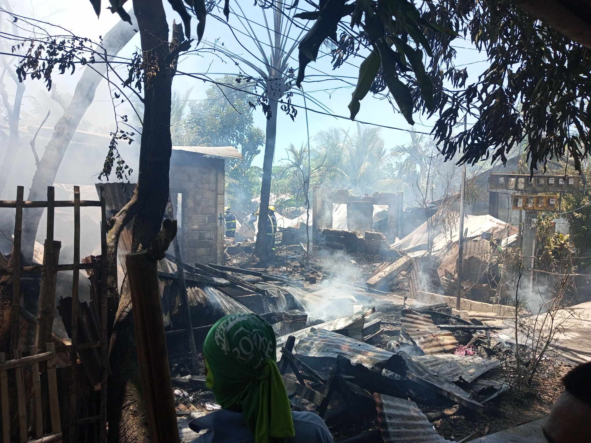 10 ka balay nasunog sa Balasan