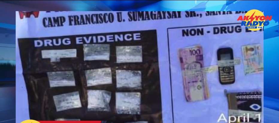 P1.3 million nga balor sang suspected shabu na-recover sa buy bust operation sa Estancia