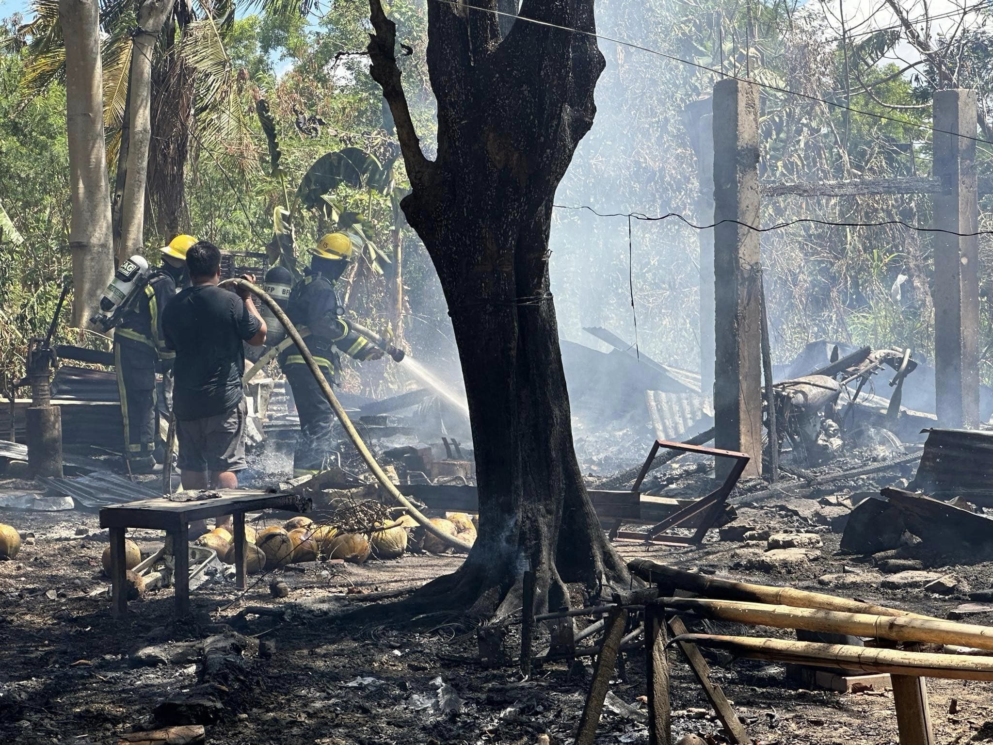 2 ka balay nasunog sa Sambag, Jaro
