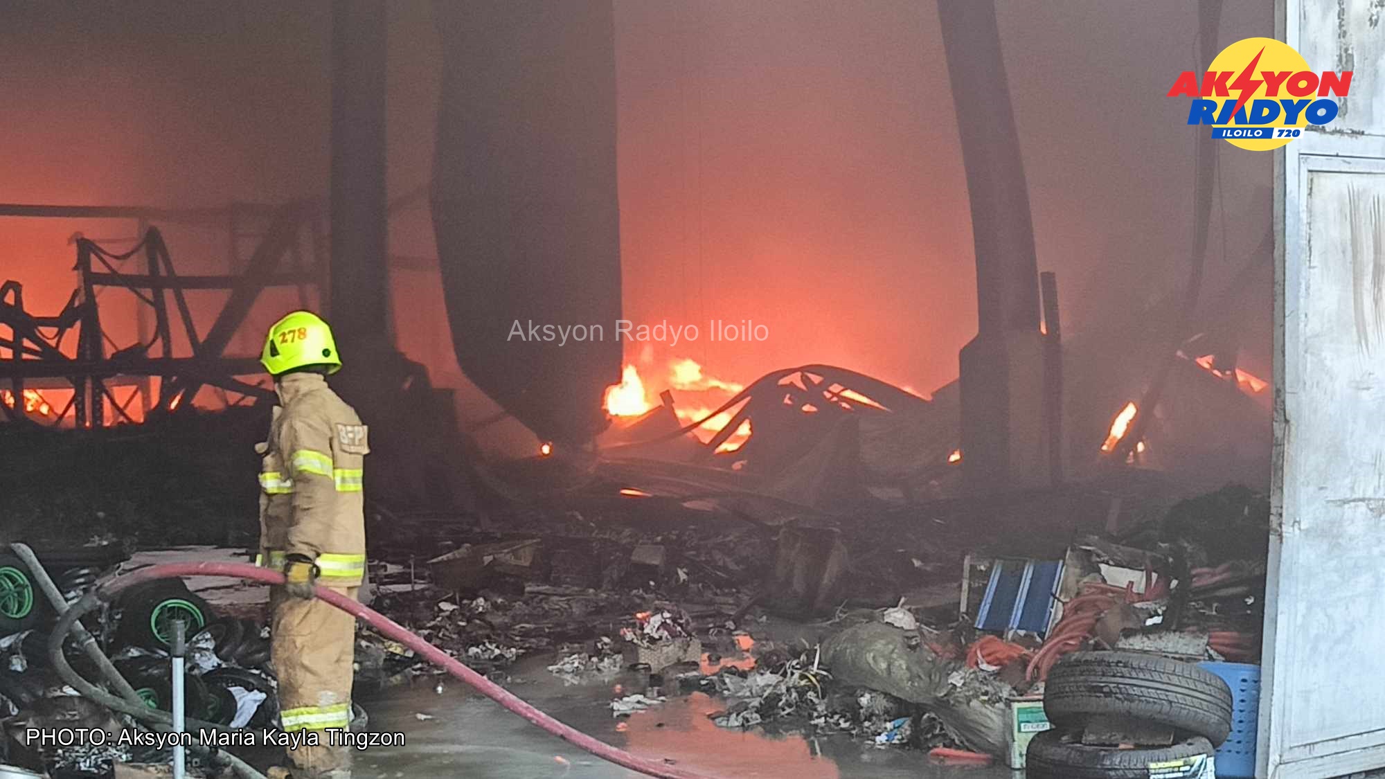 P70 million ginbilin nga kahalitan sang nasunog ang 2 ka warehouses sa Leganes