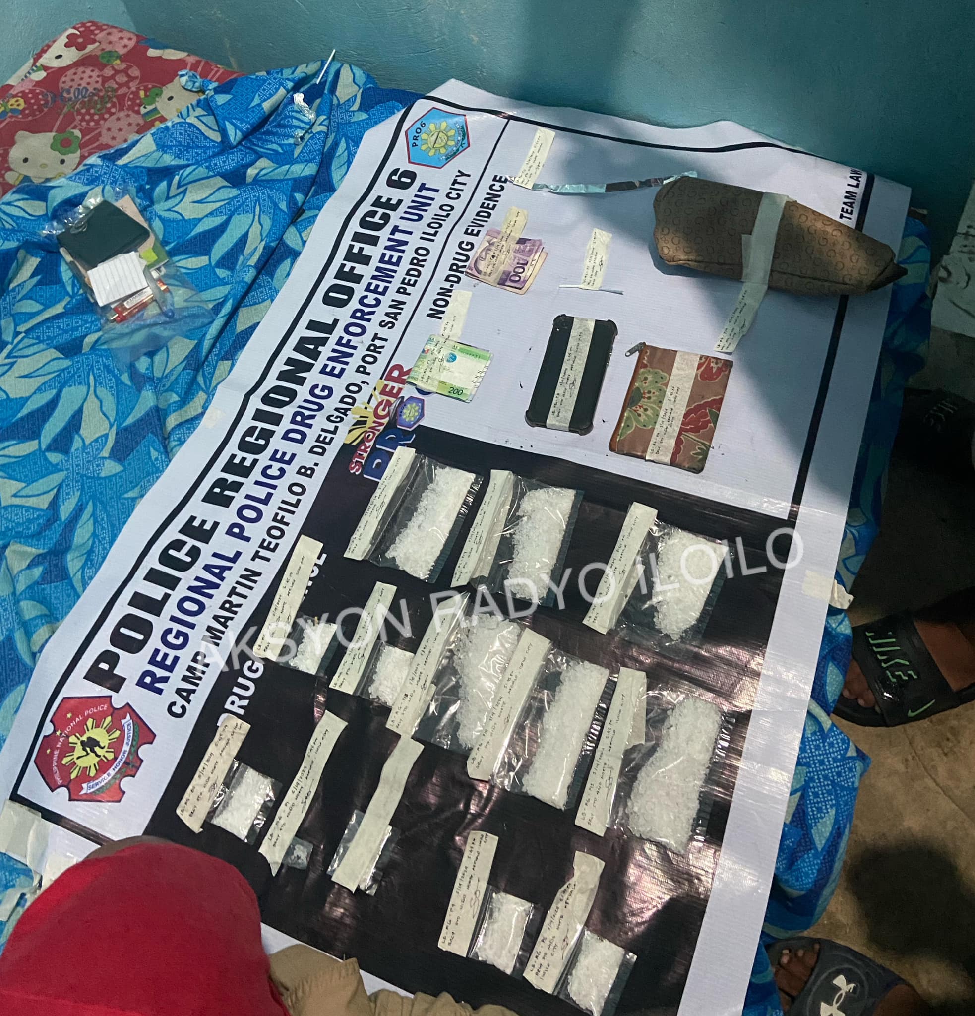 P1.4 million nga balor sang suspected shabu na-recover sa drug buy bust sa Arevalo