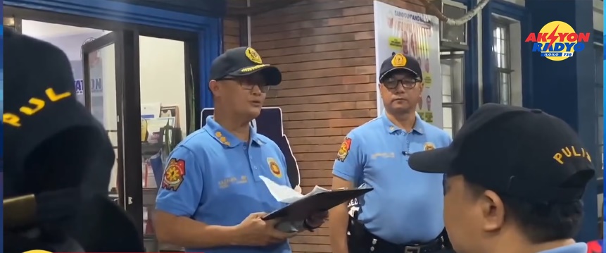 IPPO OIC, Colonel Bayani Razalan nag-surprise visit sa mga police stations sa probinsya sang Iloilo