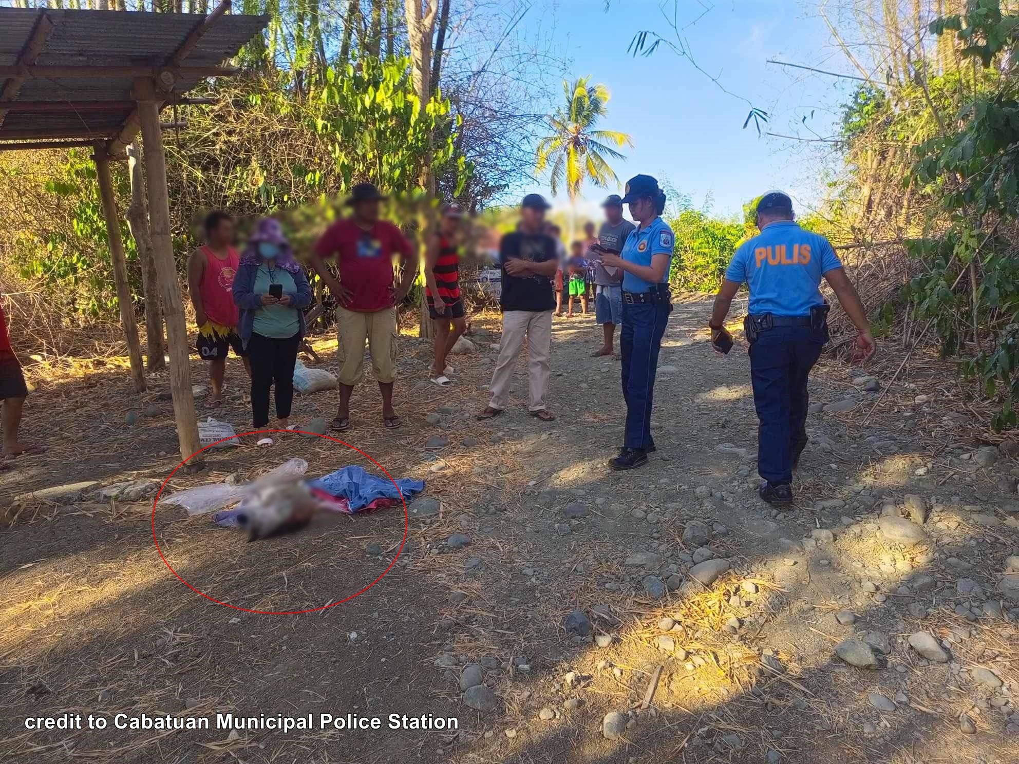 Fetus nga nasulod sa plastic ginbilin sa kasagingan sa Cabatuan