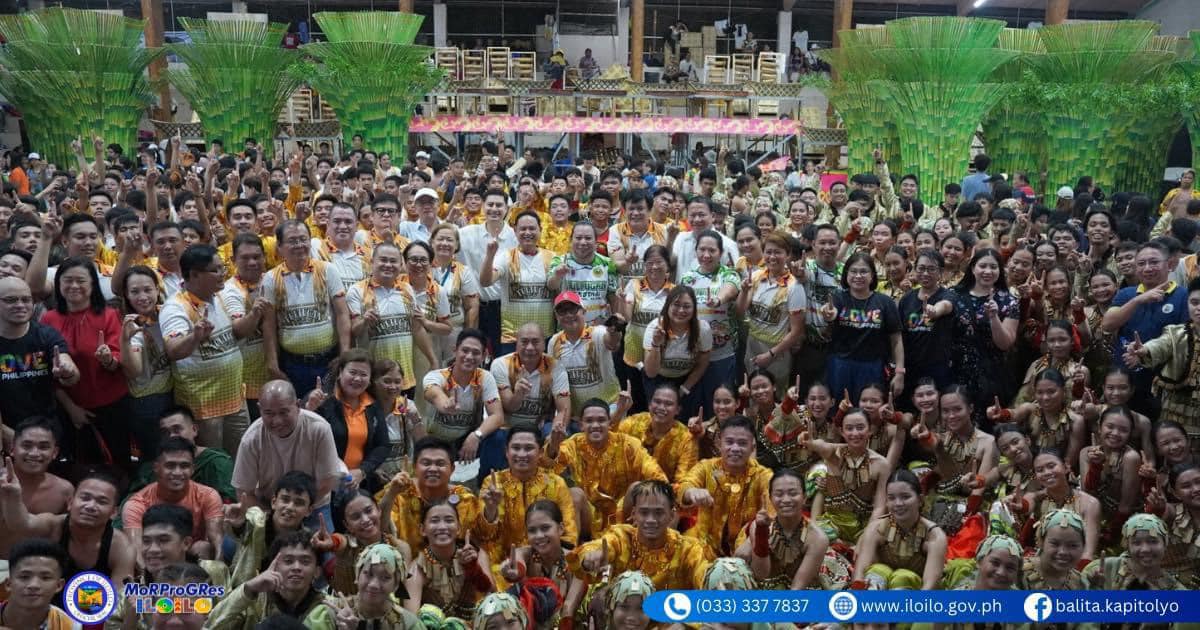 Send-off ceremony sang Tultugan Festival nga magapasakop sa Aliwan Fiesta 2024 ginpangunahan ni Iloilo Gov. Arthur Defensor, Jr.