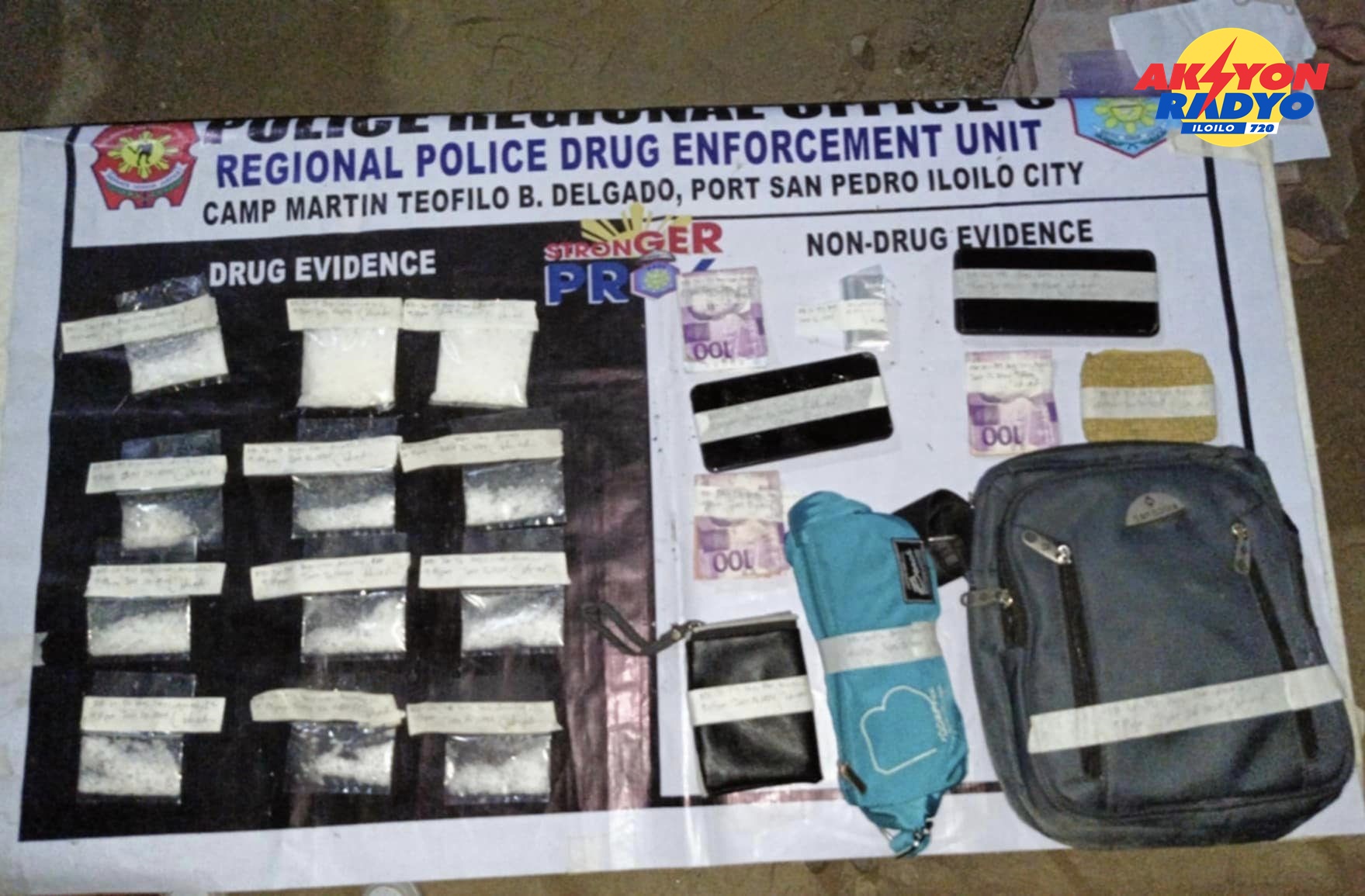 Masobra P900K nga balor sang suspected shabu na-recover sa drug buy bust sa Arevalo