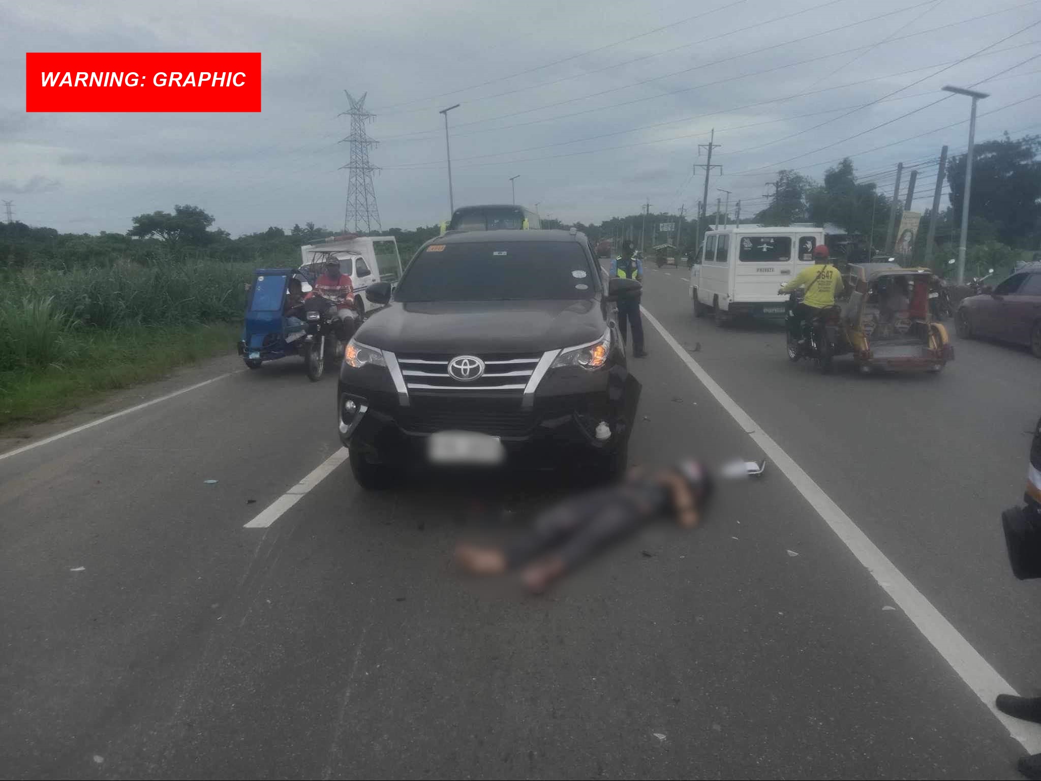 29-anyos nga driver patay sang nadanlog ang ginamaneho nga motorsiklo kag nakabunggo sa SUV sa Passi City
