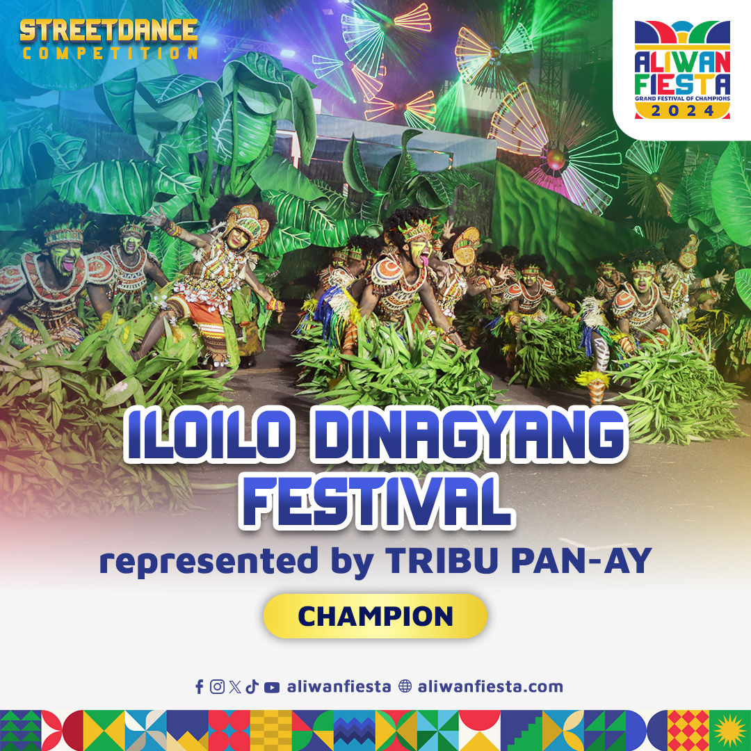 Iloilo Dinagyang Festival nakuha ang back-to-back championship sa Aliwan Fiesta 2024; Tultugan Festival sang Maasin napauli ang 2nd place