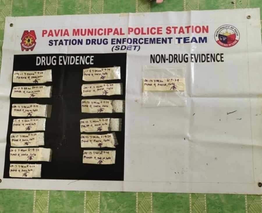 P748,000 nga balor sang suspected shabu na-recover sa Pavia