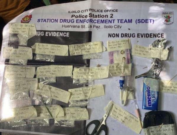 Tiil sang pulis nabali sang nakadanlog samtang nagalagas sa subject sa buy bust operation nga tuyo magpalagyo sa La Paz