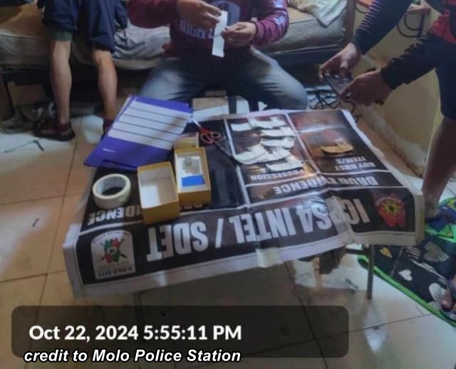 2 ka miyembro sang banda dakop sa drug buy bust operation sa Molo
