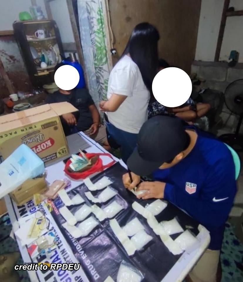 P7.4 million nga balor sang suspected shabu na-recover sa mag-live in partner sa Oton