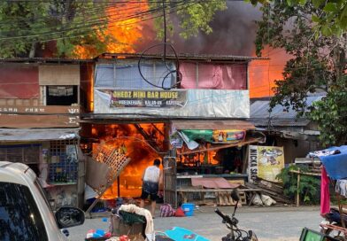 29 ka balay nasunog sa Magsaysay Village, La Paz