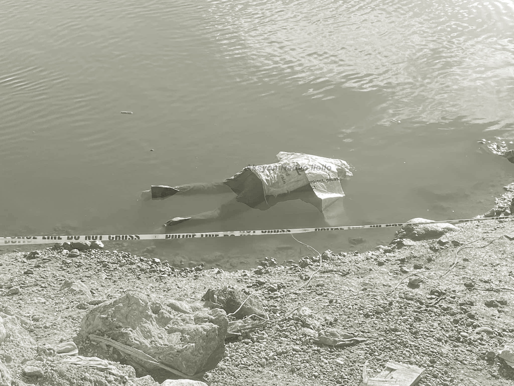 Bangkay sang lalaki nasapwan nga nagalutaw sa suba sa San Juan, Molo