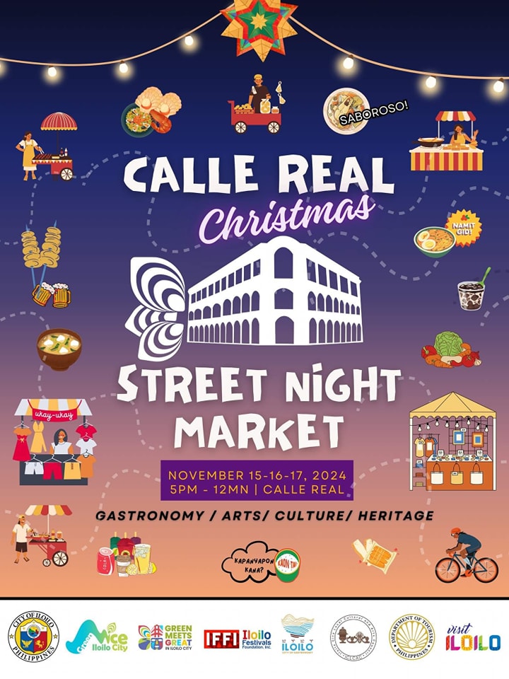 Calle Real Street Night Market ibalik sa Nobyembre 15-17