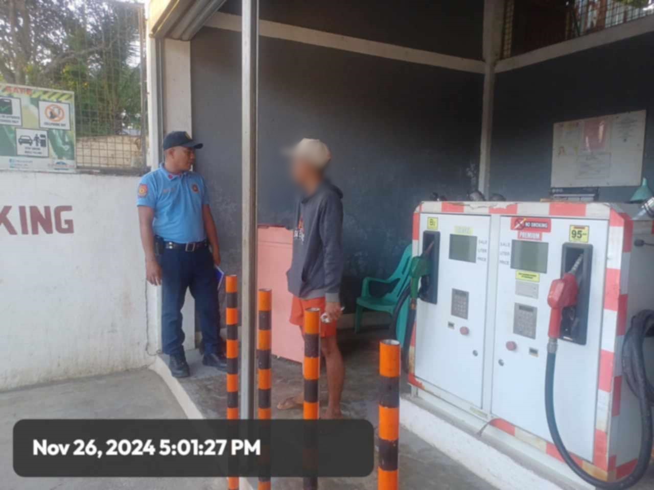 Gasolinahan gin-hold-up sa San Enrique, Iloilo