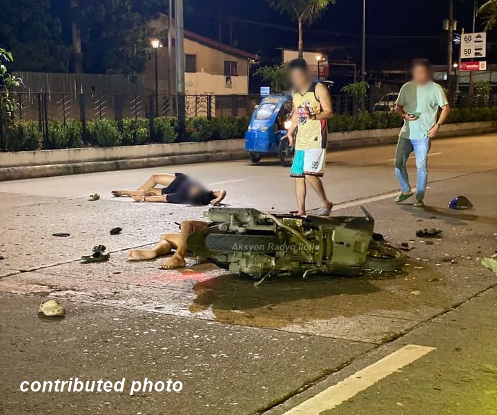 Driver patay, angkas pilason sang nakabunggo sa pribado nga salakyan sa Jaro