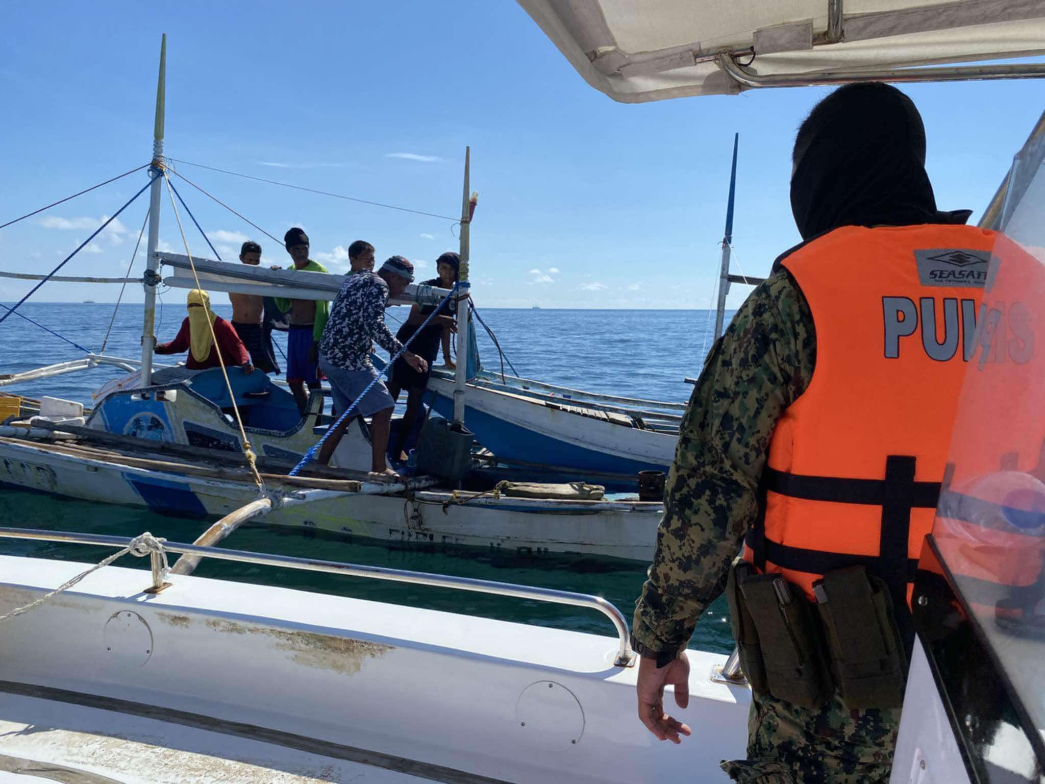 5 ka mangingisda nadakpan nga naga-illegal fishing sa kadagatan nga sakop sang Brgy. Taloto-an, Concepcion