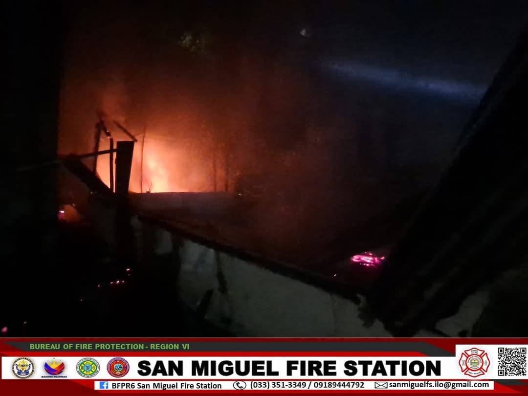 3 ka classrooms sang Salapantan National High School sa San Miguel nasunog
