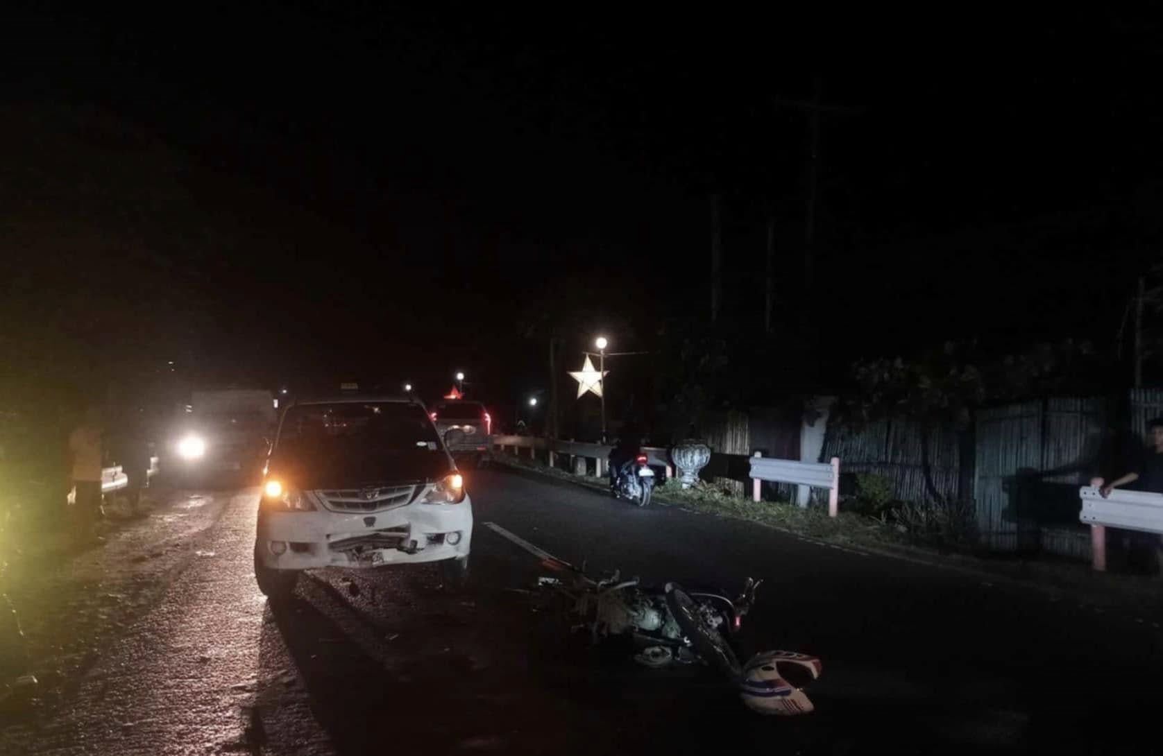 Driver sang motorsiklo patay sang nakabunggo sa taxi sa Tigbauan