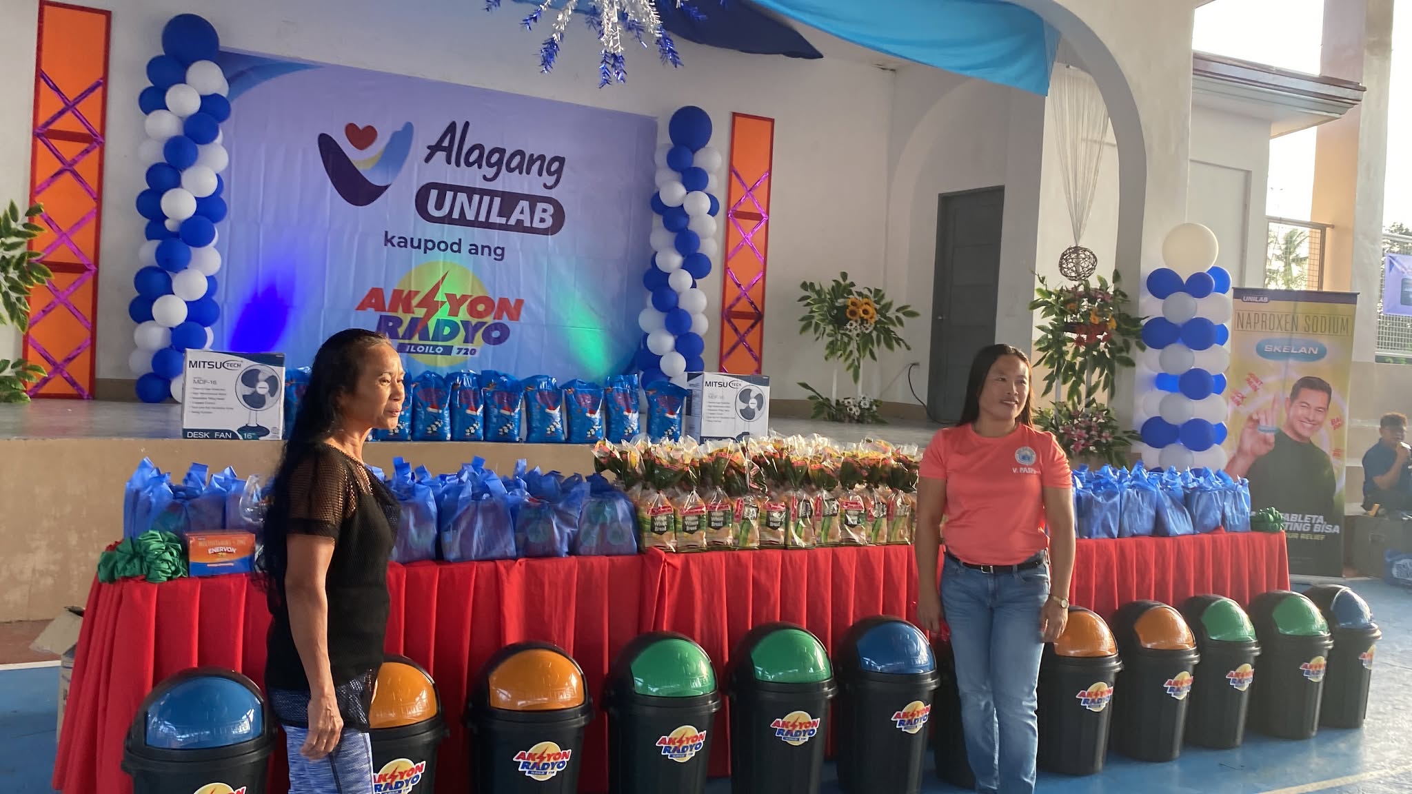 Alagang Unilab sang Aksyon Radyo Iloilo kag MBC Media Group nagbisita sa Bita Norte, Oton