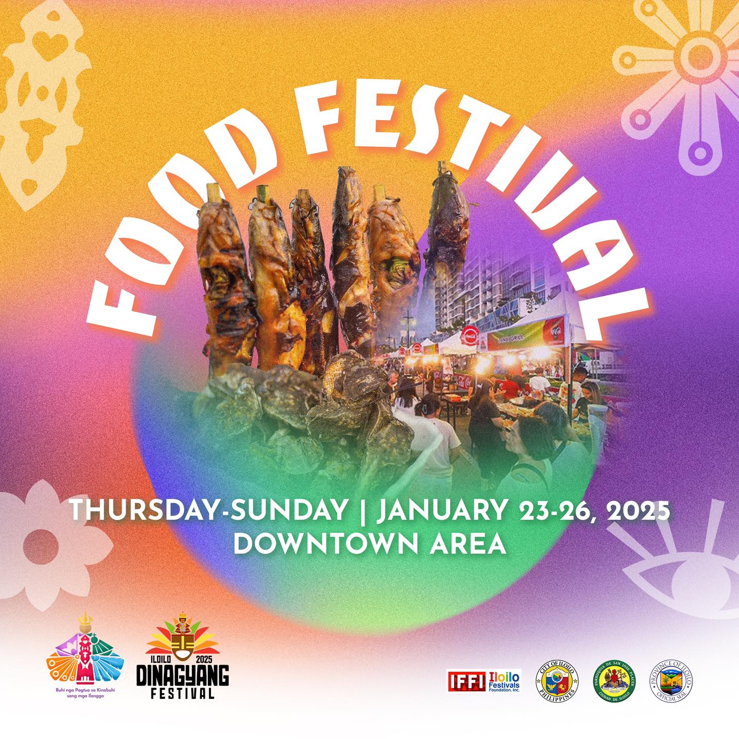 Food Festival sa Dinagyang buksan sa Enero 23