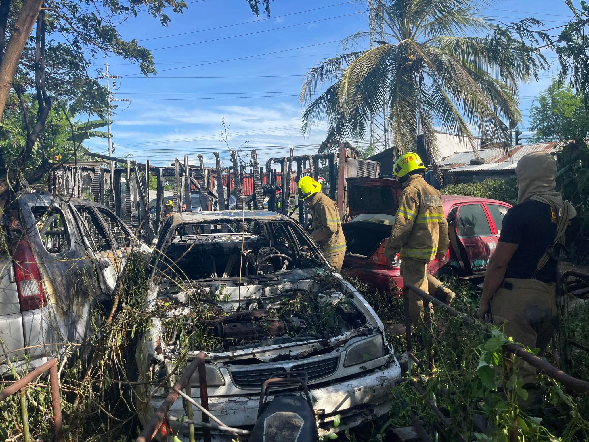 Barracks sang Provincial HPG sa Balabago, Jaro nasunog