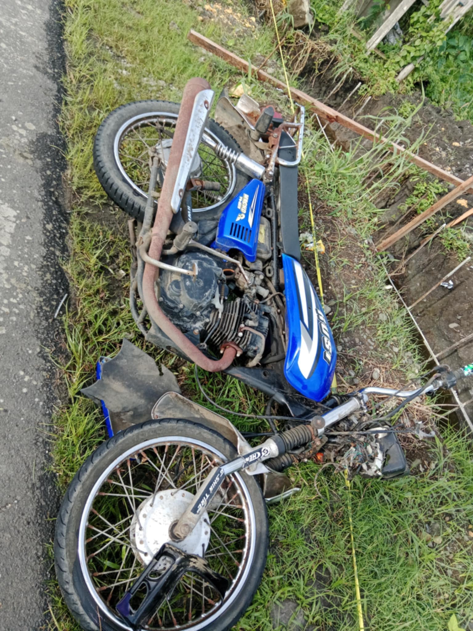 Driver sang motorsiklo patay sang nakabunggo sa nagapundo nga awto sa Zarraga