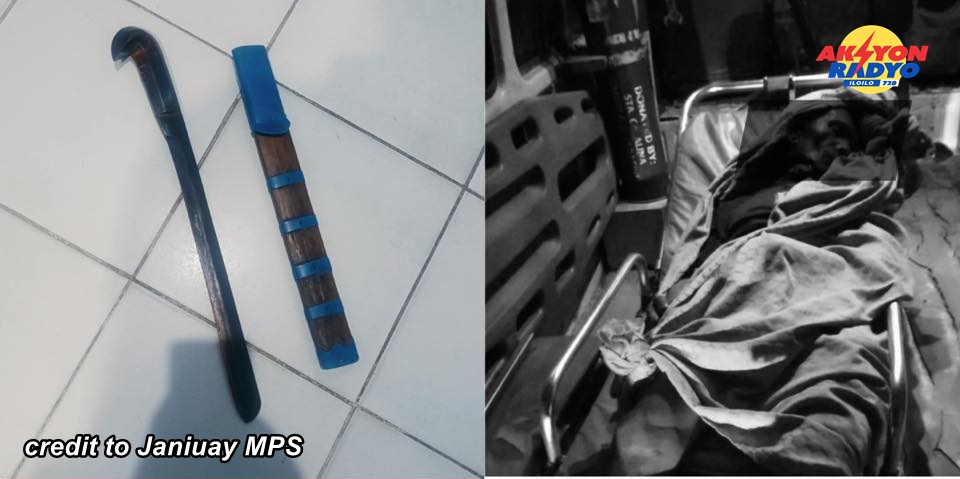 Senior citizen patay sang ginlabo sa Janiuay; suspek nag-surrender