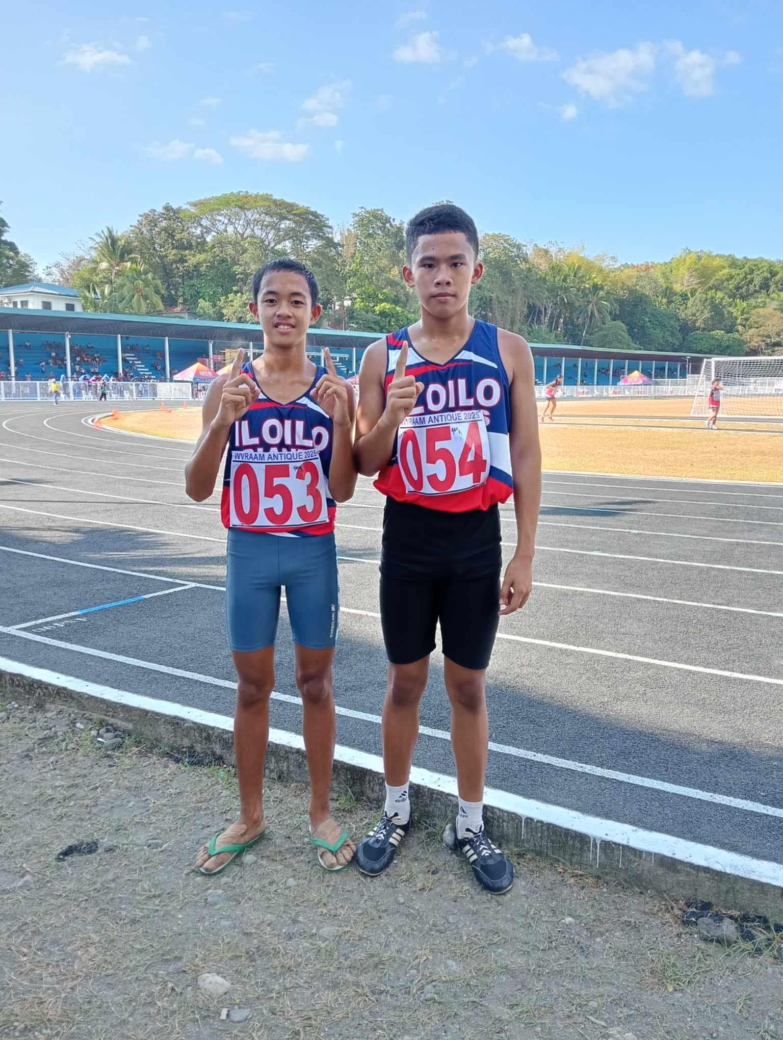 Taga-Quinto Distrito sang Iloilo province gindominar ang 400-meter dash, elementary boys sa 2025 WVRAA Meet
