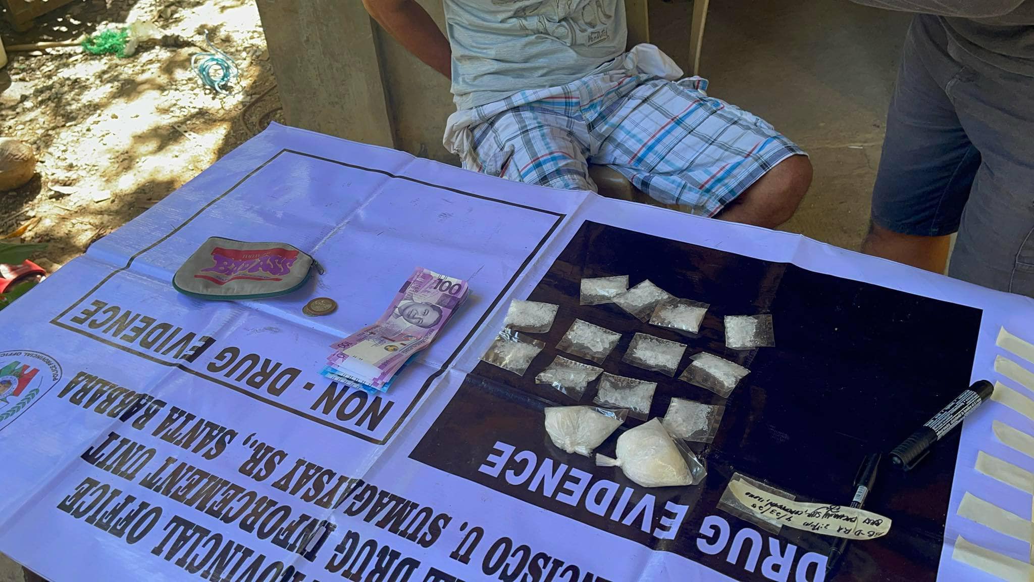 Masobra P1 million nga balor sang suspected shabu na-recover sa panday sa Concepcion, Iloilo