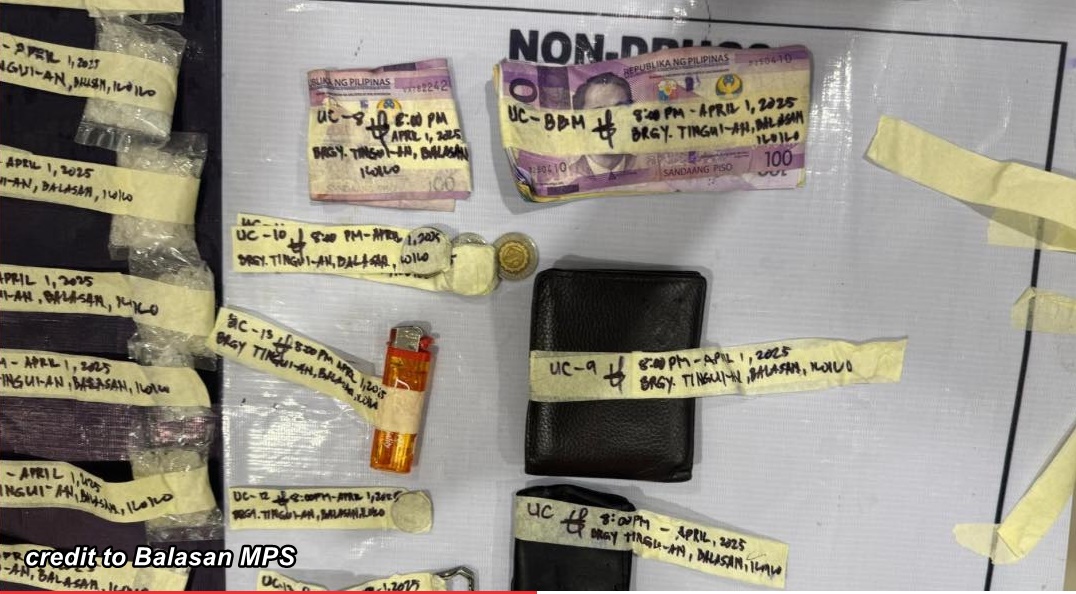 Masobra tunga sa milyon nga balor sang suspected shabu na-recover sa HVI sa Balasan