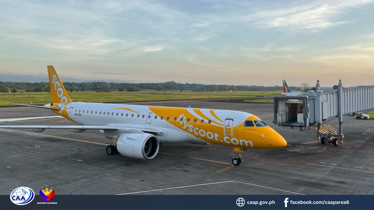 Flight sang Scoot Airlines nagsugod na sa Iloilo-Singapore vice versa