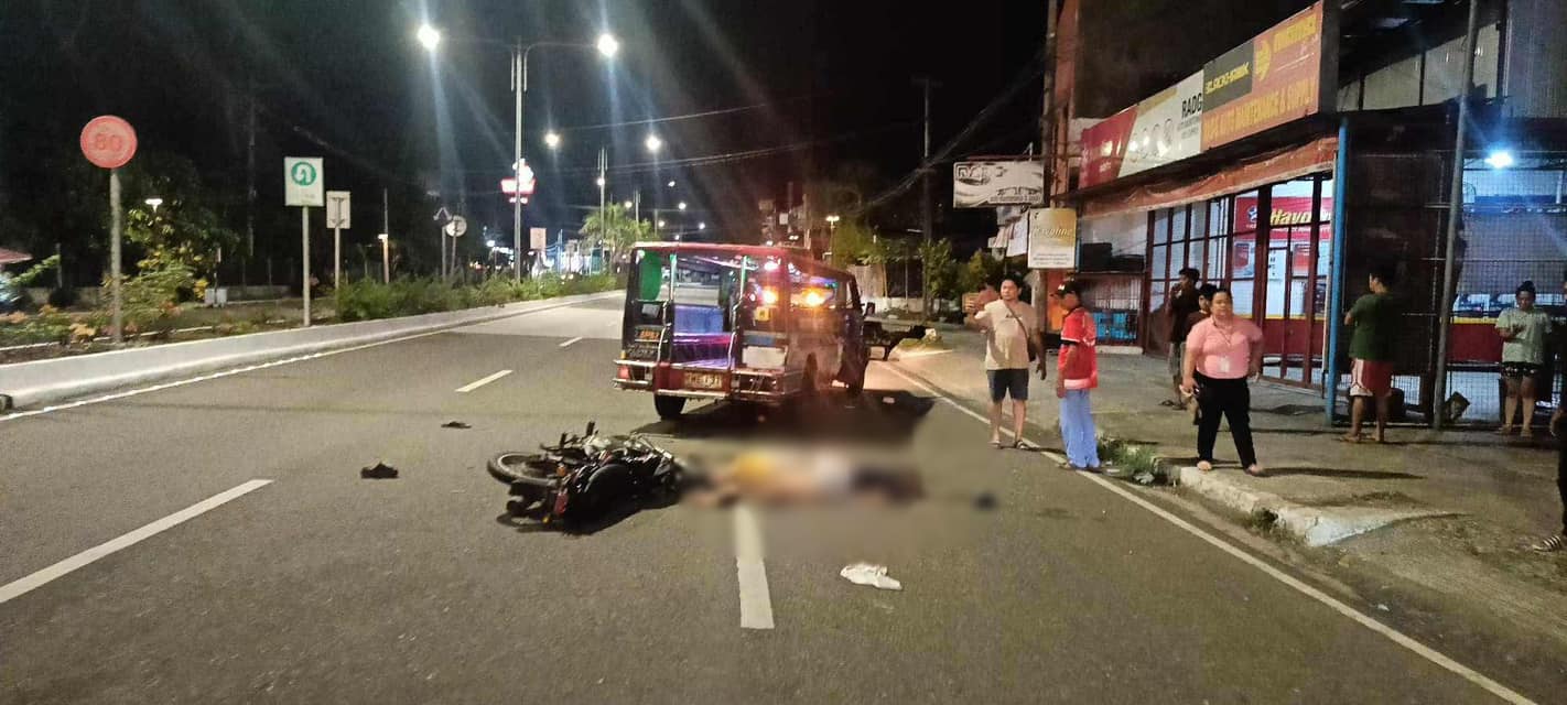 Driver sang motorsiklo patay sang nadisgrasya sa Santa Barbara