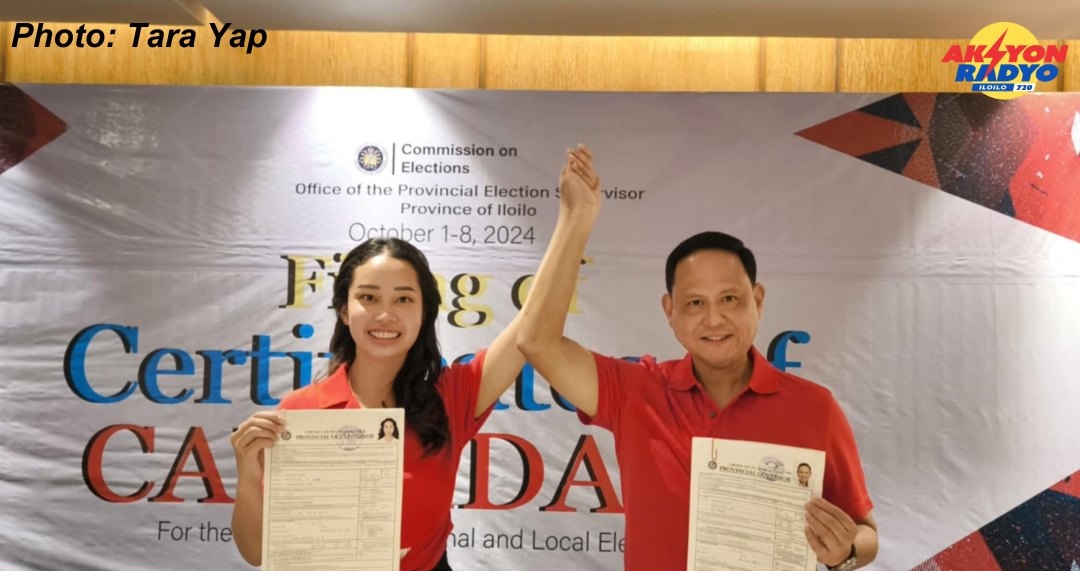 Anilao Mayor Lee Ann Debuque ginproklamar na nagdaug sa pagka-gobernador sa Iloilo province