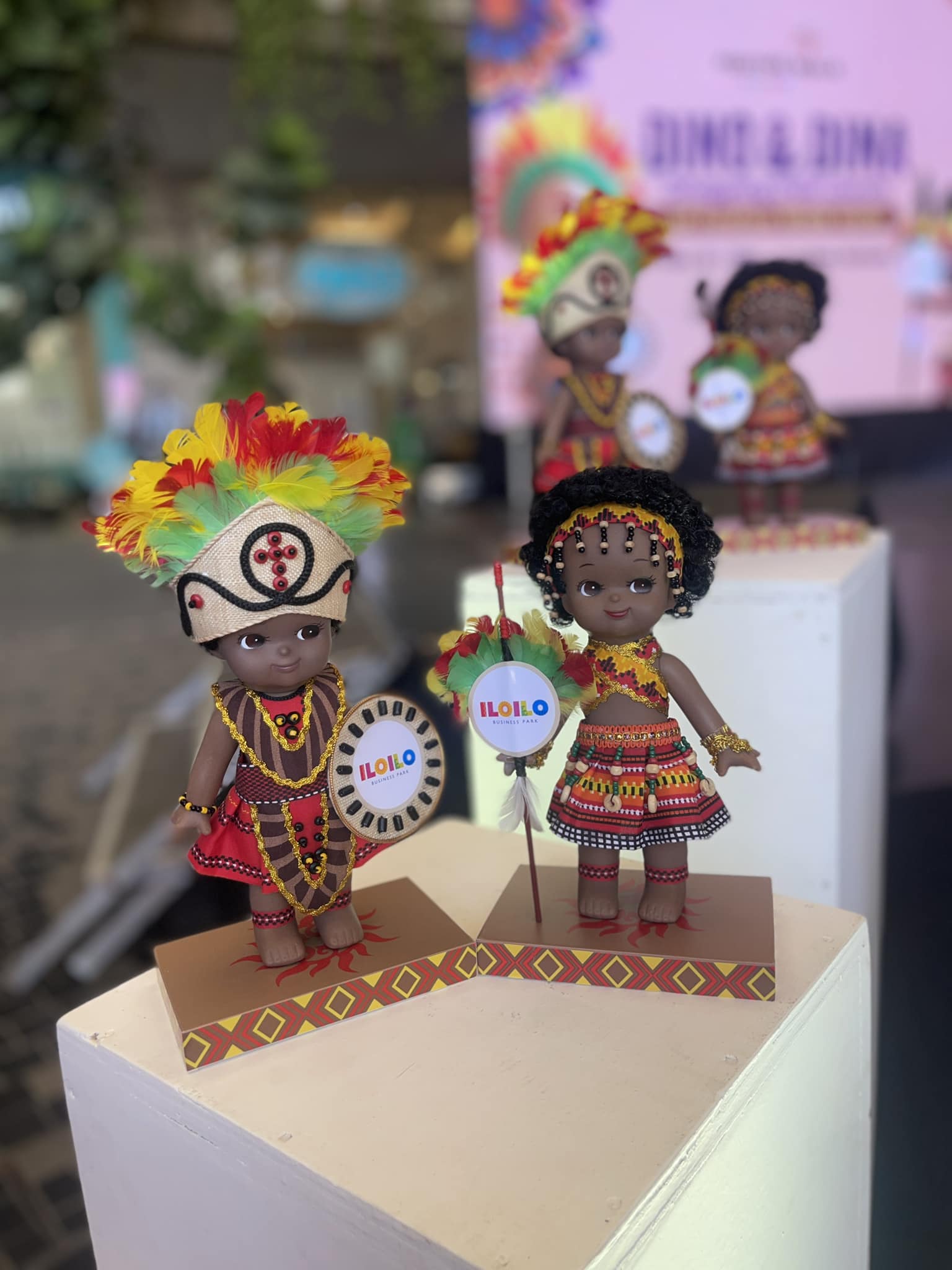 “Dino & Dina” Dinagyang warrior dolls ginpakilala sa mga Ilonggo