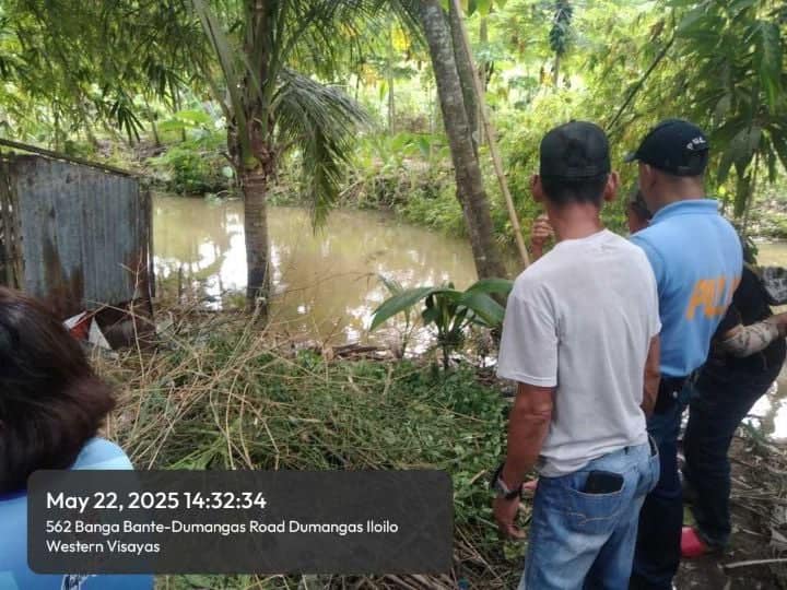 Babaye patay sang nalumos sa suba sa Dumangas