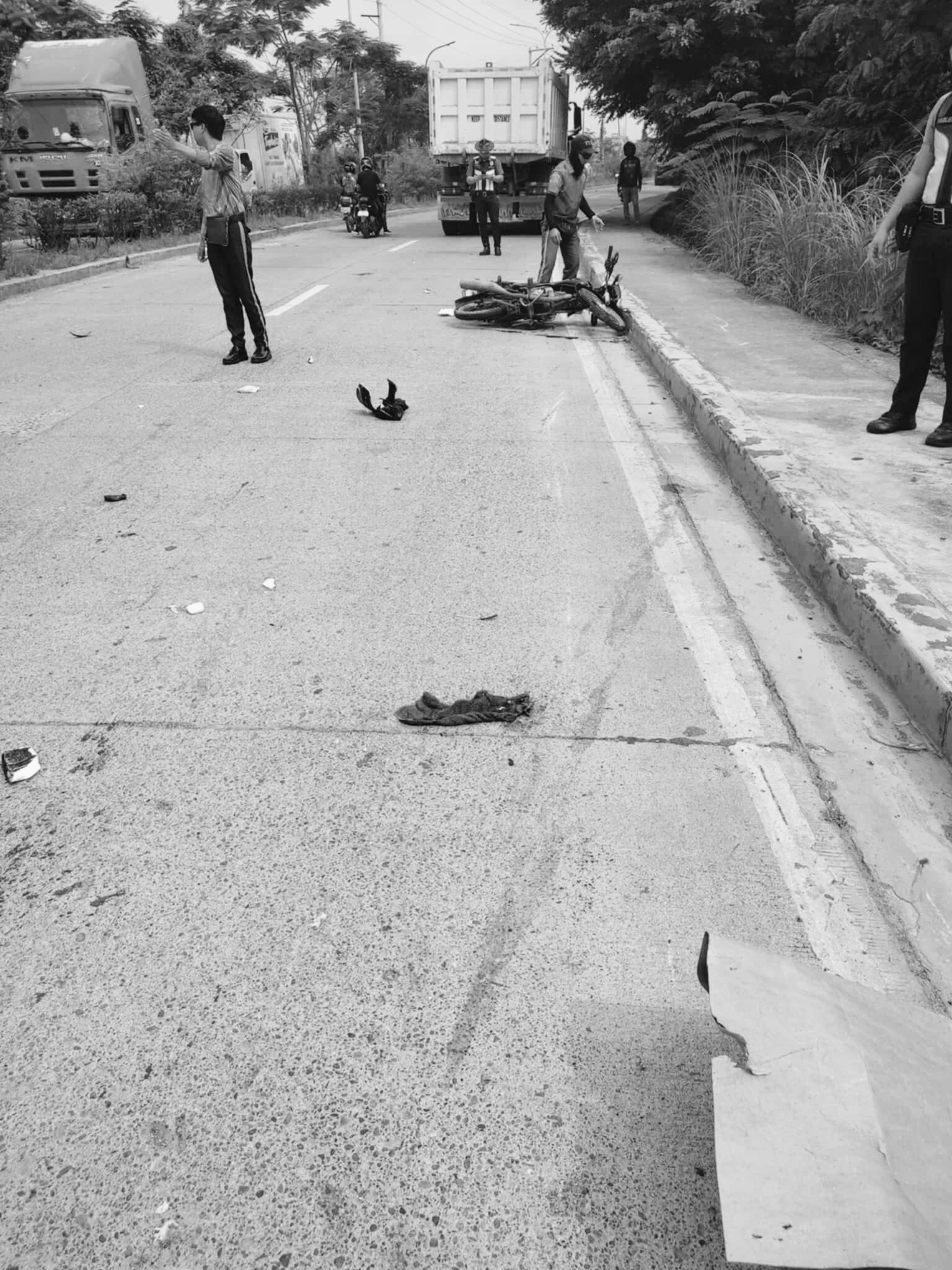 Driver sang motorsiklo patay sang nalasakan sang 10-wheeler truck sa Jaro