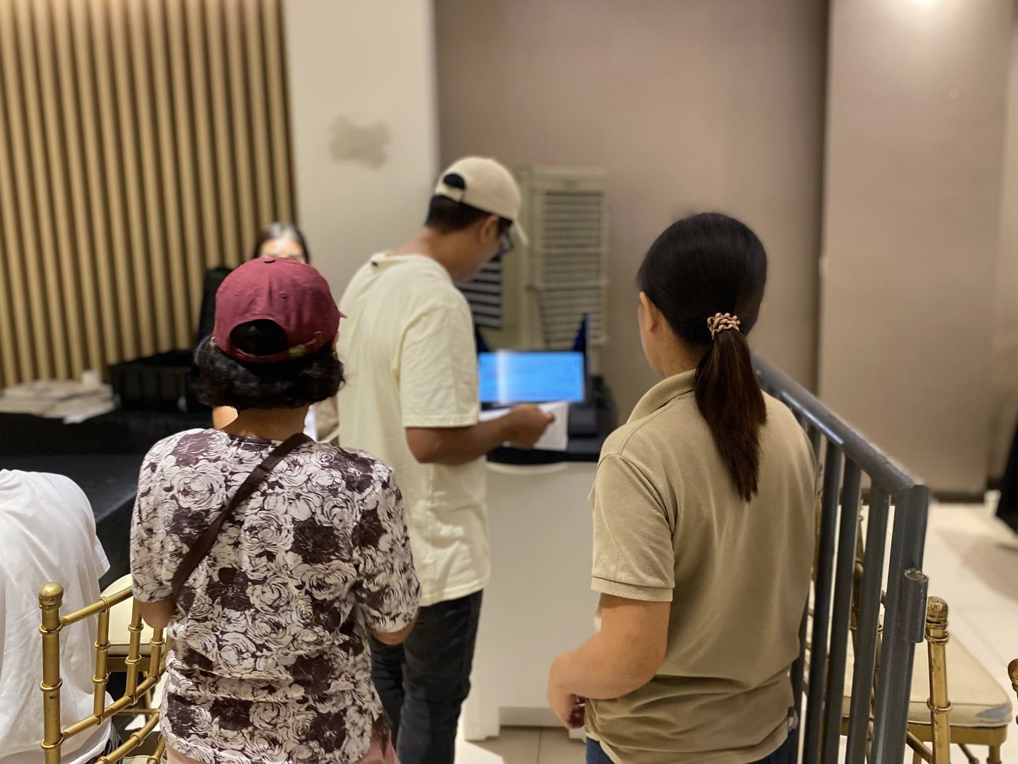 30 ka botante nagpartisipar sa mock elections sa 3 ka clustered precincts sang Airport, Mandurriao