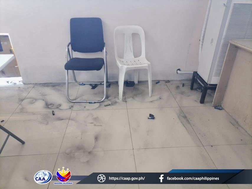 Power bank nagkalayo kag naglupok sa sulod sang Roxas Airport sa Capiz