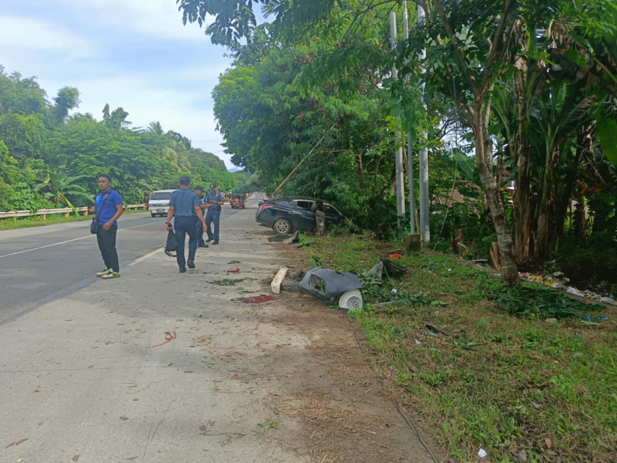 3 patay sang nabungguan sang awto sa Cabatuan