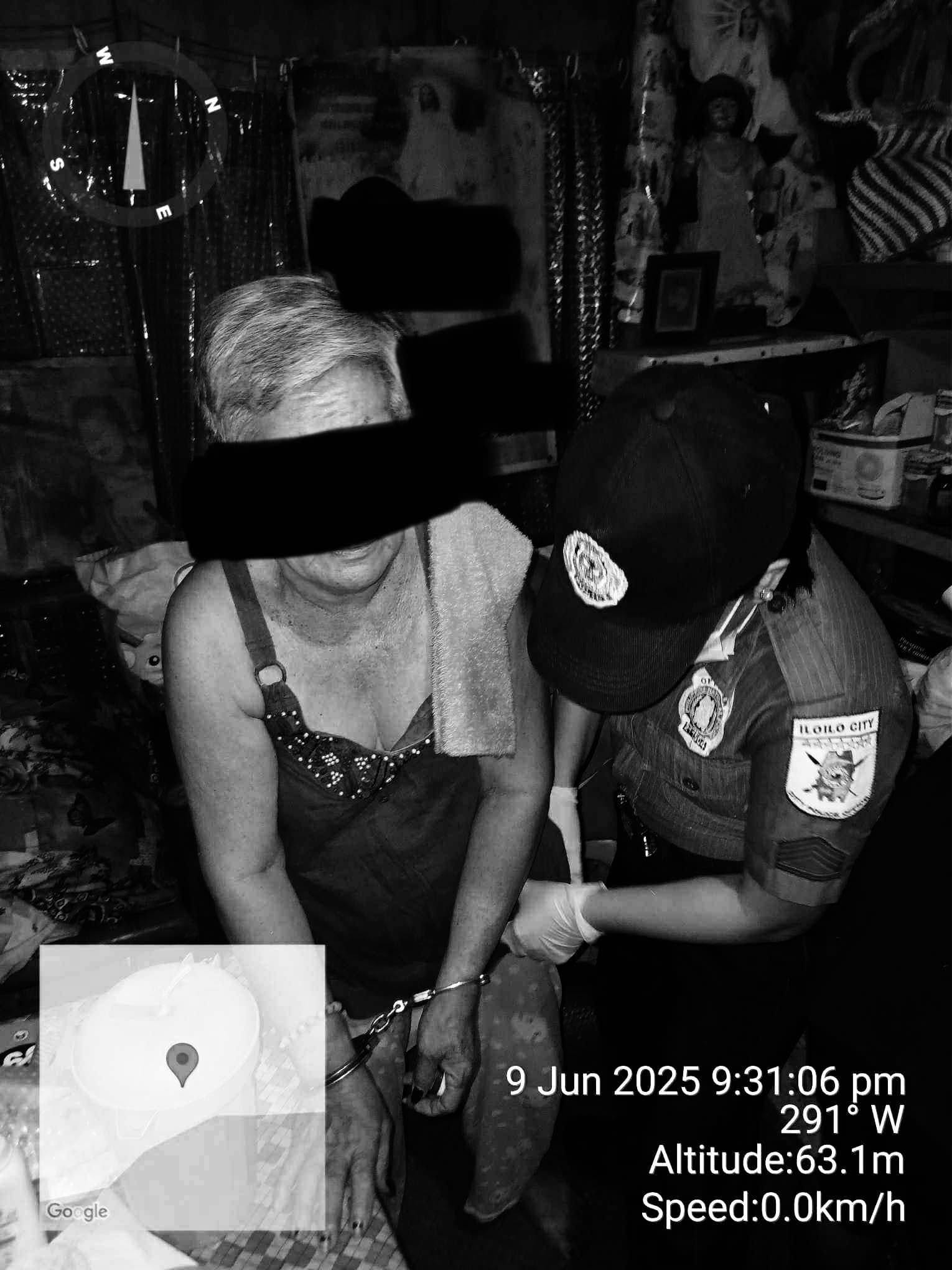 Senior citizen nga babaye dakup sa drug buy bust sa Molo