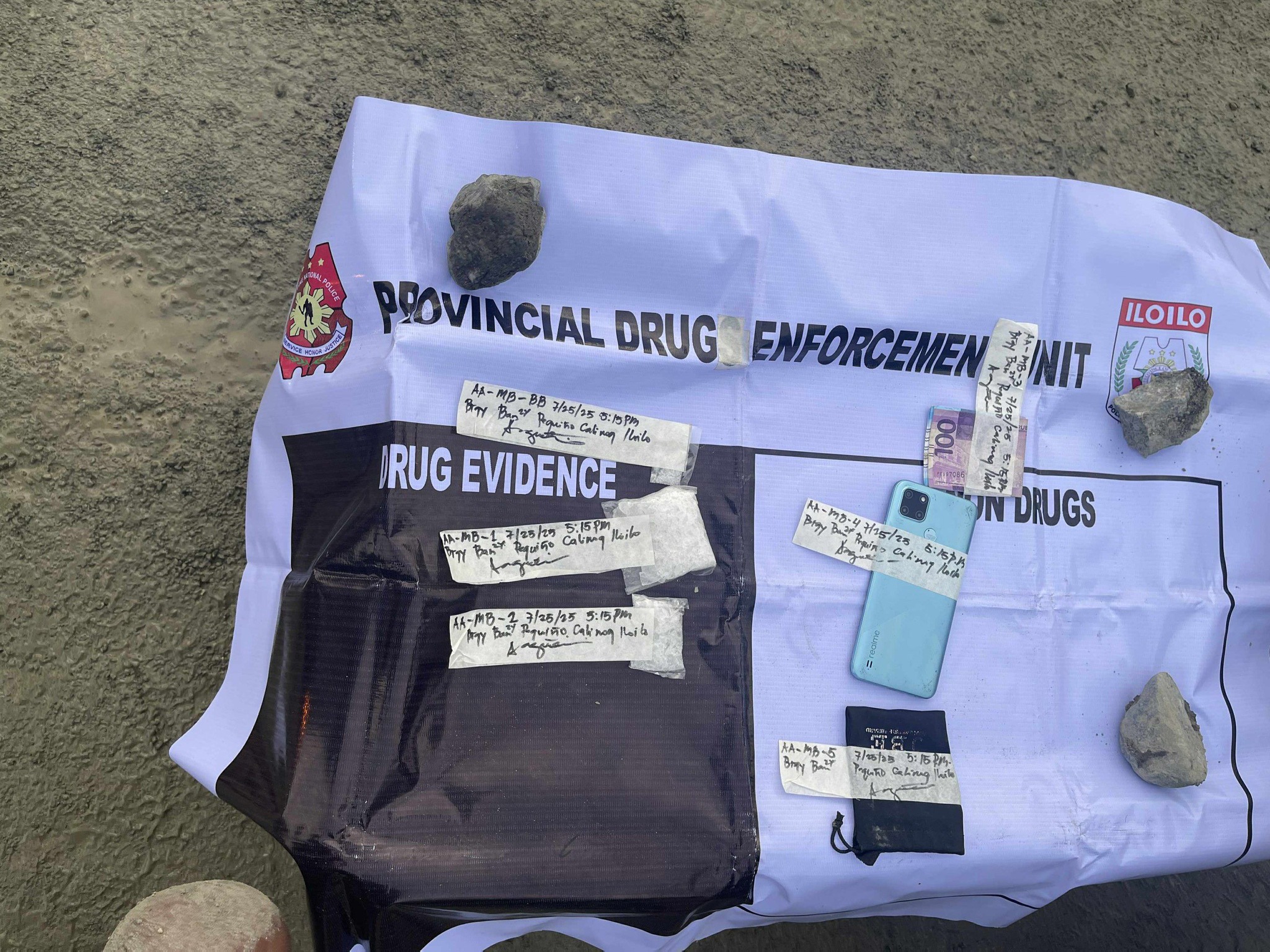 Masobra tunga sa million nga balor sang suspected shabu na-recover sa drug buy bust operation sa Calinog