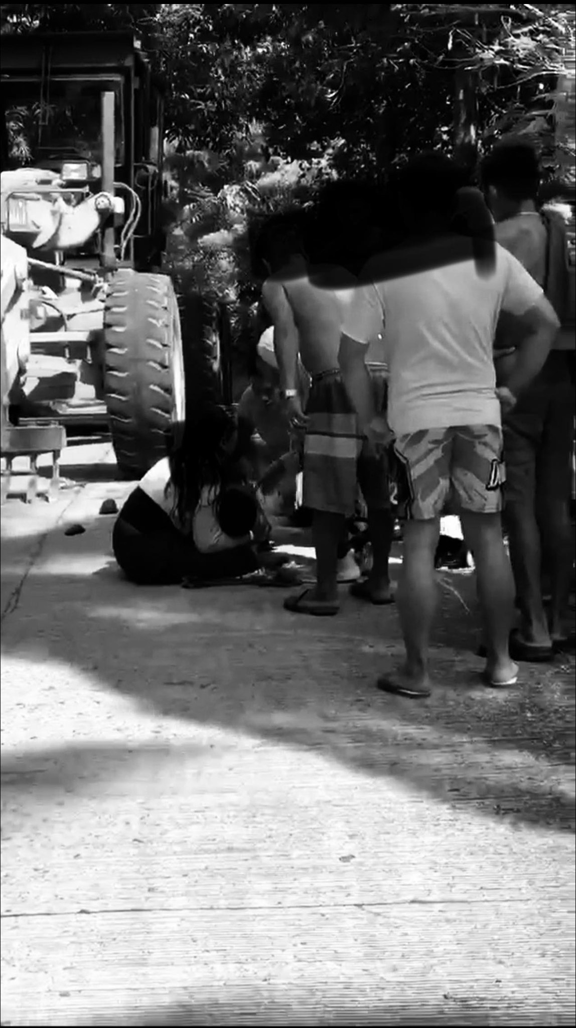 3 ka tuig nga bata nga babaye patay sang nalasakan sang grader sa Buenavista, Guimaras