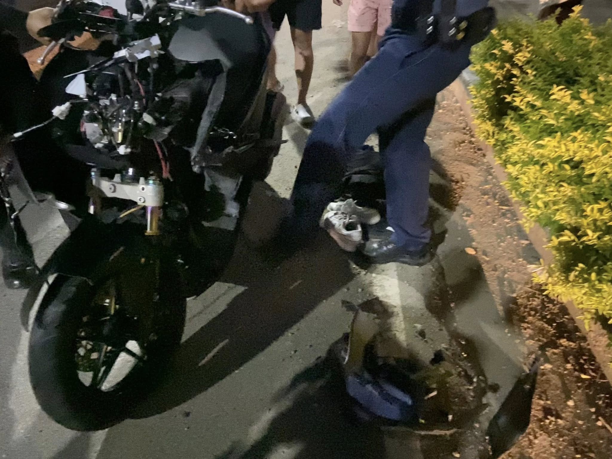 23-anyos nga driver sang motorsiklo patay sang nakabunggo sa center island sa Mali-ao, Pavia