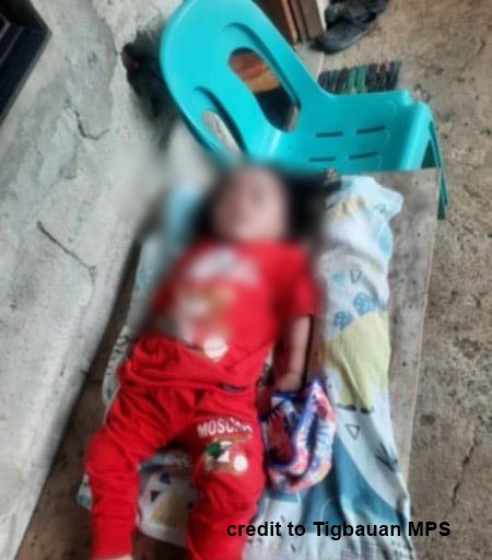 11-month nga bata nga lalaki patay na sang nasapwan sa sulod sang drum sa Tigbauan