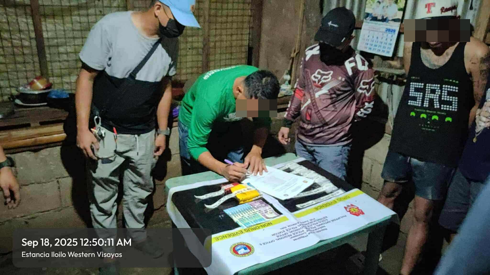 P1.6 million nga balor sang illegal nga druga na-recover sa mag-abyan sa Estancia