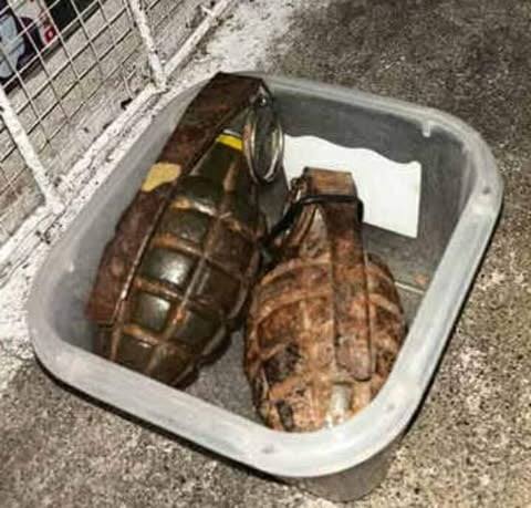 2 ka granada nga nasulod sa balunan ginbilin sa tiyangge sa Dumangas; suspek nadakpan