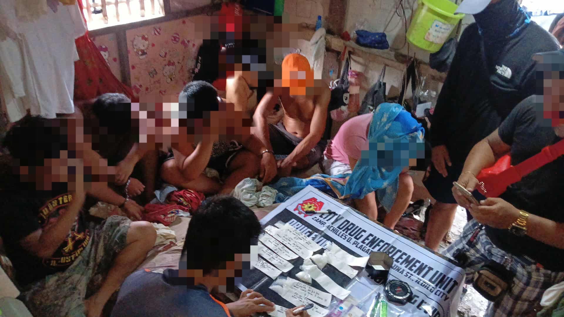 5 nadakpan sa drug bust operation sa Brgy. Lanit, Jaro;  main subject nakapalagyo